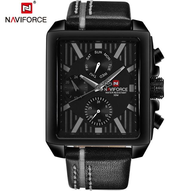 Waterproof male quartz watch NAVIFORCE 9111