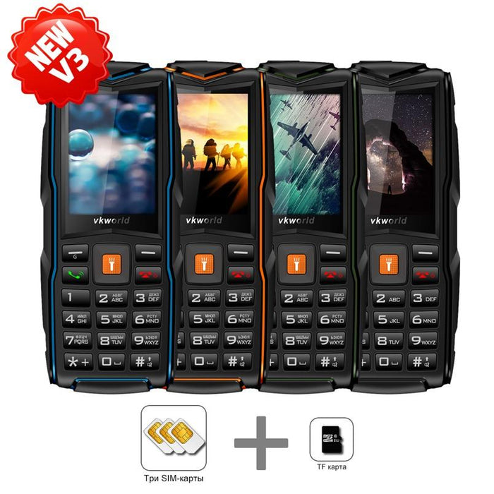 IP68 waterproof mobile phone VKworld New Stone V3