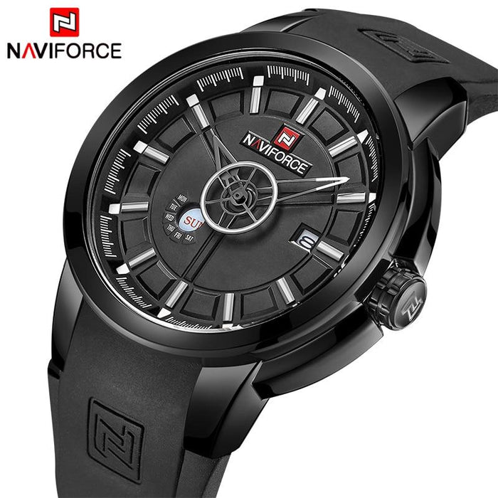 Waterproof male quartz watch NAVIFORCE 9107