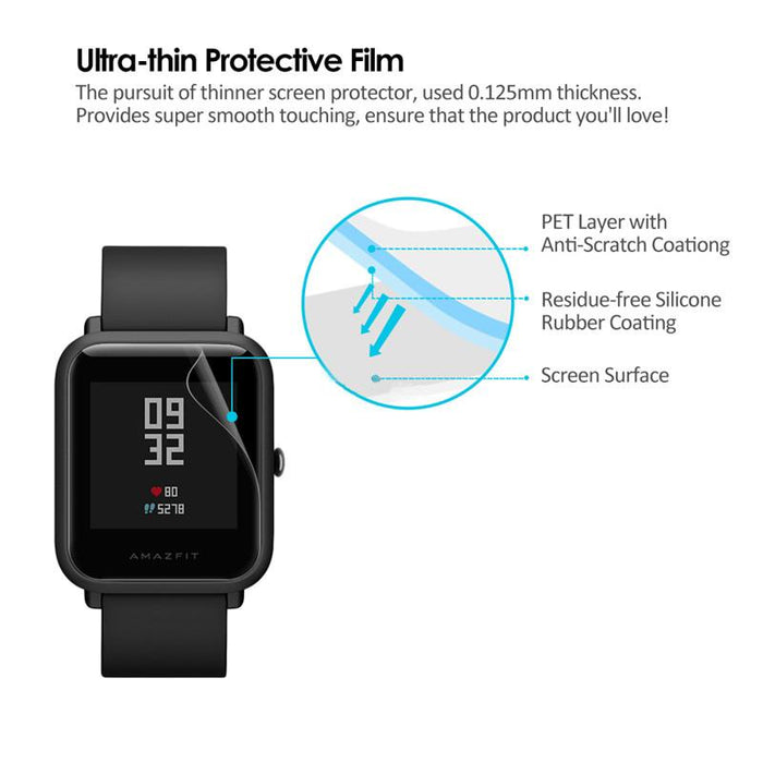 Screen Protector for smart clock Xiaomi Amazfit Bip