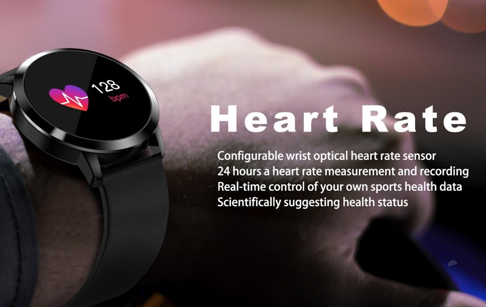 Vektros VQ8 Smart Watch, Waterproof, Sleep Monitoring, Heart Rate, Steps, Blood pressure