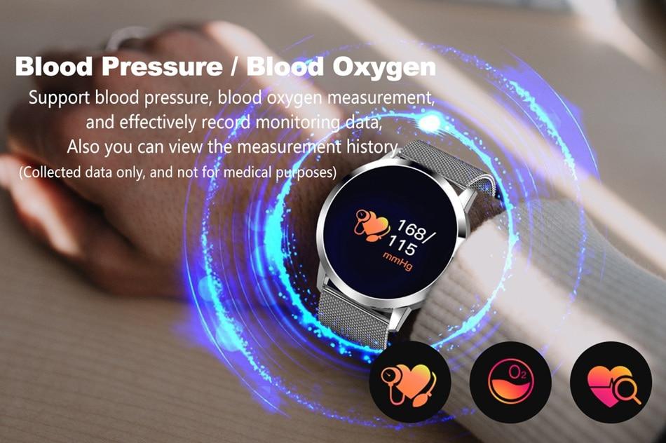 Vektros VQ8 Smart Watch, Waterproof, Sleep Monitoring, Heart Rate, Steps, Blood pressure