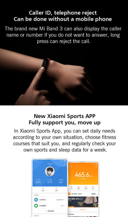 Smart Xiaomi Mi Band 3 Bracelet