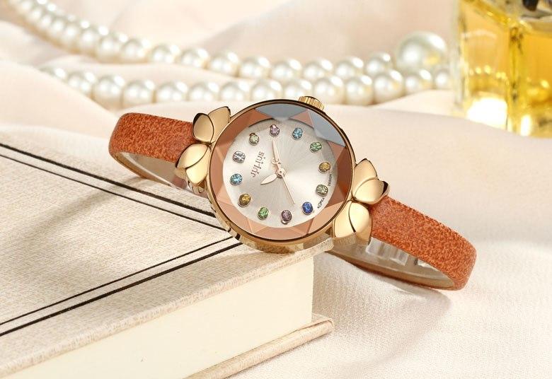 Waterproof ladies' quartz watch JULIUS 627