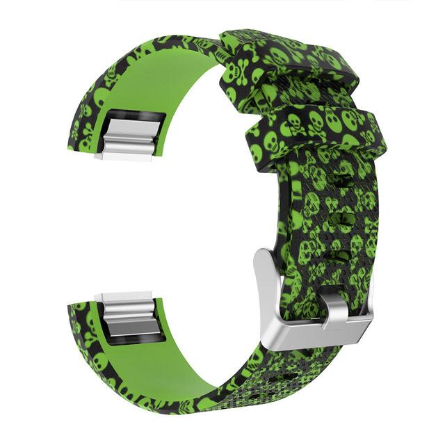 Camouflage silicone strap Fitbit Charge 2