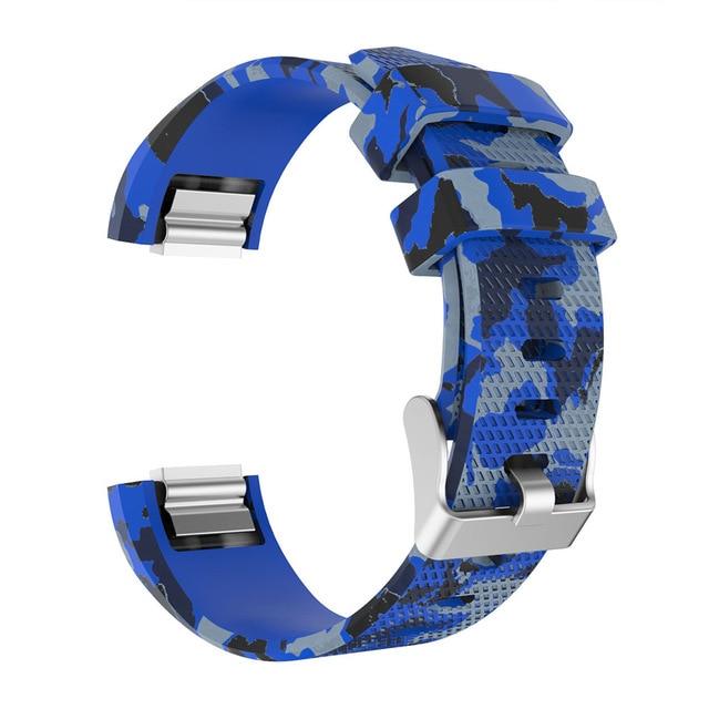 Camouflage silicone strap Fitbit Charge 2