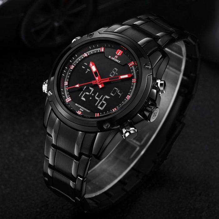 Waterproof male quartz watch NAVIFORCE 9050