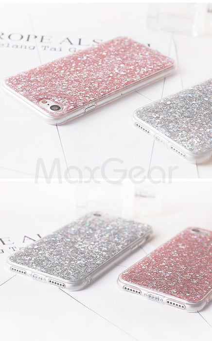 Sparkling case for iPhone 8