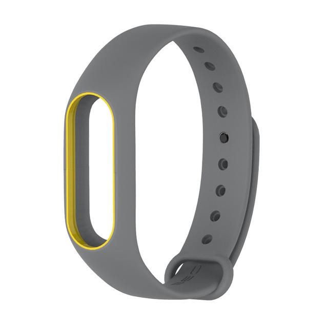 Dichromatic breathable silicone strap Xiaomi Mi Band 2