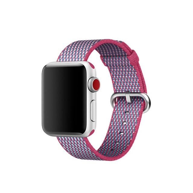 Knitted colorful sports strap for Apple Watch 3/2/1 38mm