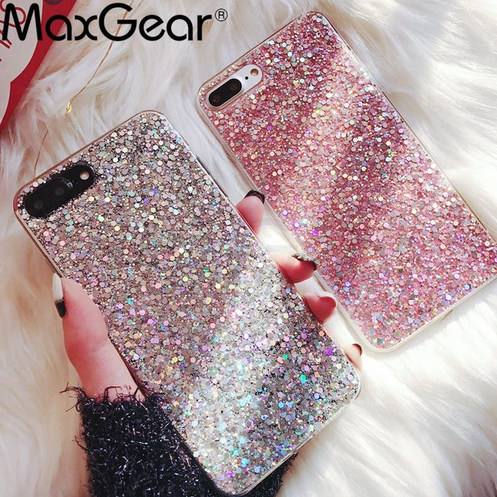 Sparkling case for iPhone X