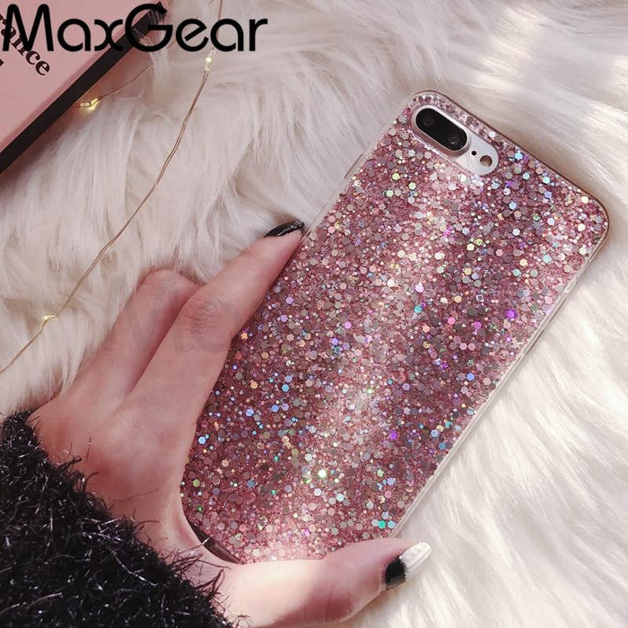 Sparkling case for iPhone X