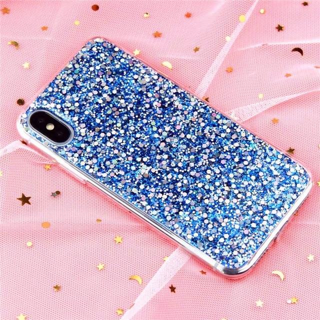 Sparkling case for iPhone XS