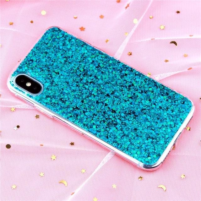 Sparkling case for iPhone 8