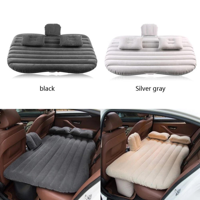 Inflatable mattress car rear seat