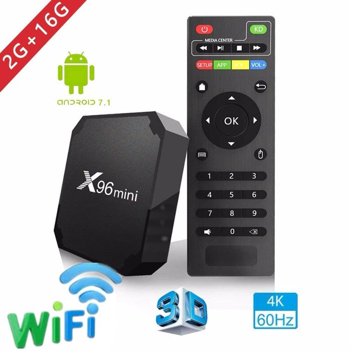 TV box X96, Android 7.1.2, 2GB RAM, 16GB ROM, WiFi, 4K