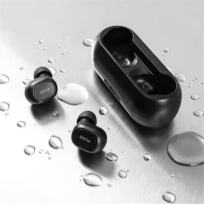 QCY T1C-RX Wireless Earphones with Powerbank Case, Bluetooth 5.0