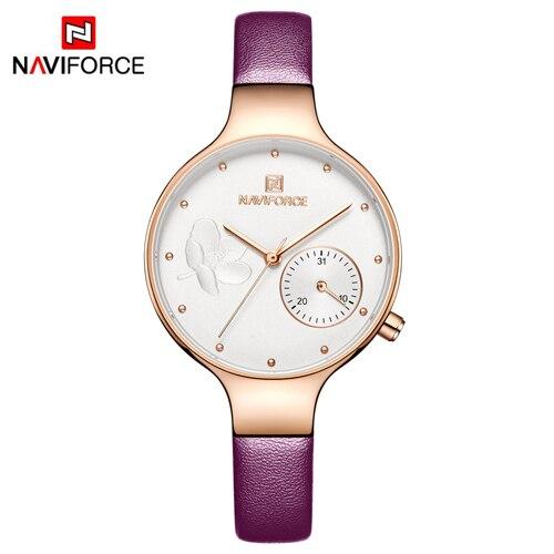 Waterproof ladies' quartz watch NAVIFORCE 5001