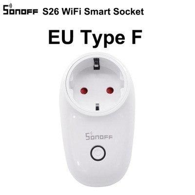 Smart contact Sonoff S20 to WiFi management, working with Alexa