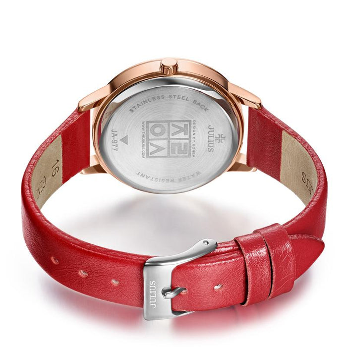 Waterproof ladies' quartz watch JULIUS 977