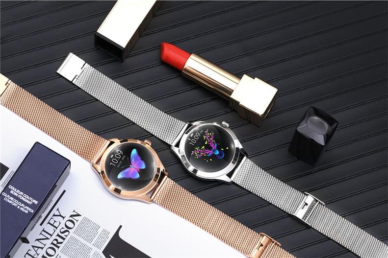 KW10 Fashion Smart Watch Women Heart Rate Monitor Sleep Monitoring