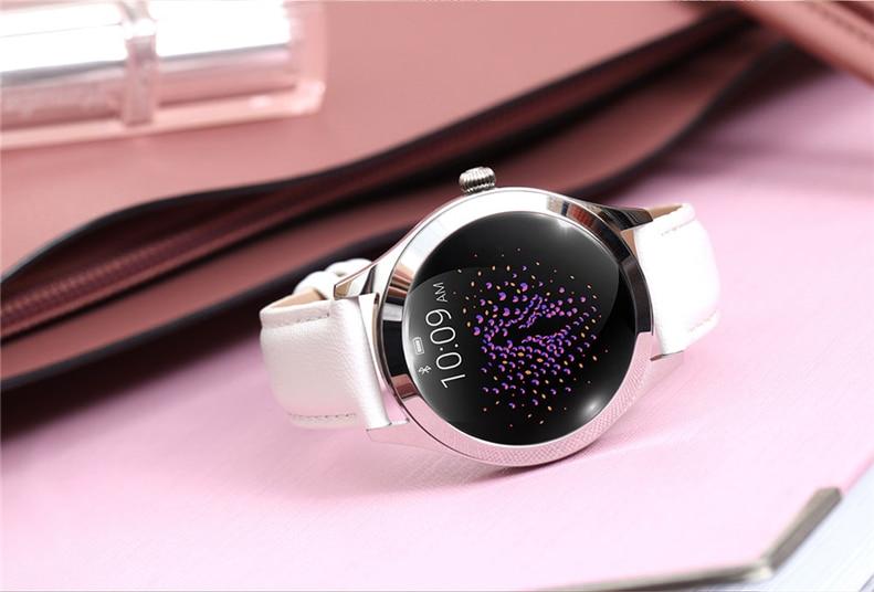 KW10 Fashion Smart Watch Women Heart Rate Monitor Sleep Monitoring