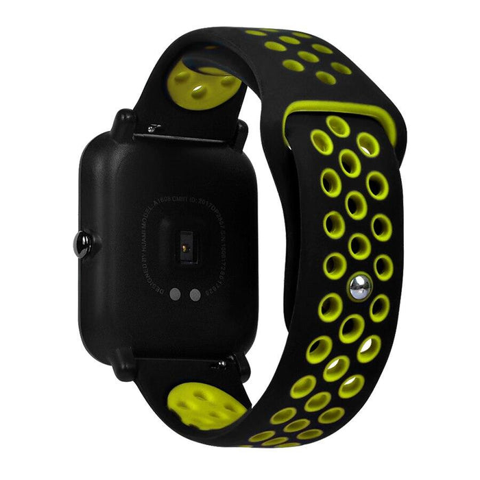 Two-tone breathable silicone strap Xiaomi Huami Amazfit Bip