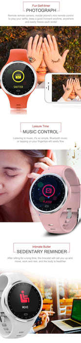 Smart Fitness Watch Vektros M8 Water resistance IP67, Heart rate, Blood Pressure, Pedometer