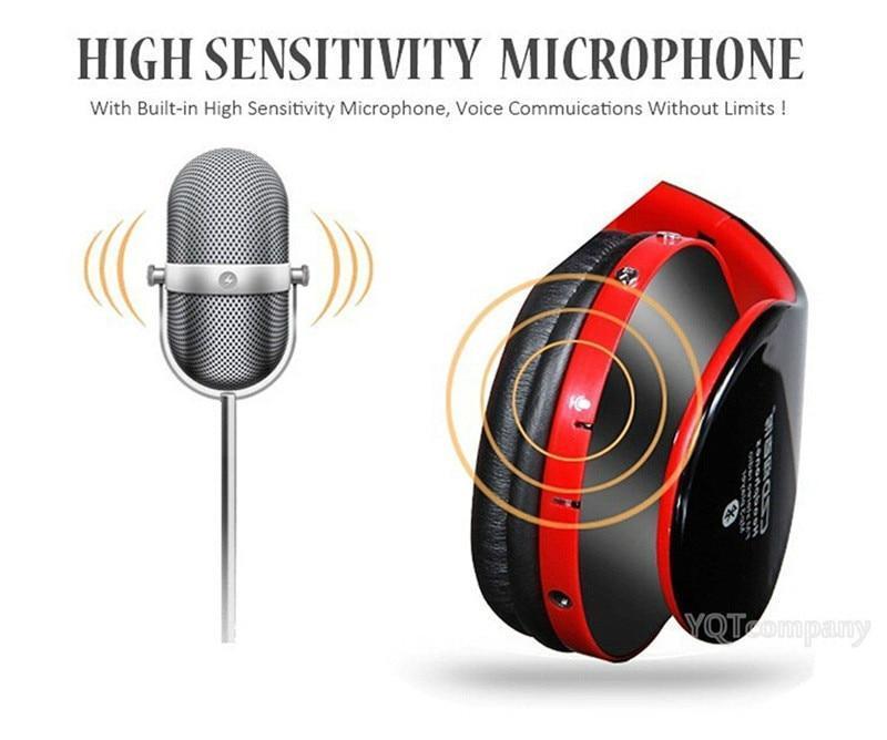 Folding wireless Bluetooth headset with microphone RH18