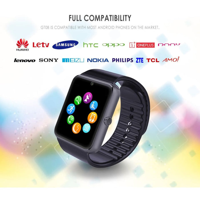 Smart watch GT08 Sim TF card, Bluetooth