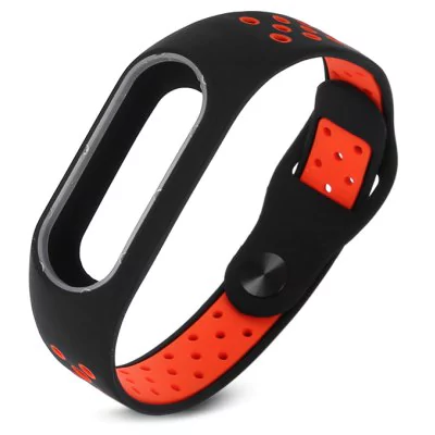 Sports silicone breathable strap Xiaomi Mi Band 2