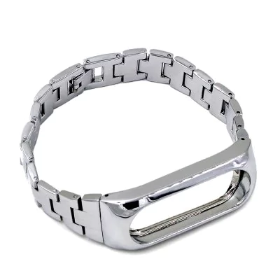 Adjustable stainless steel bracelet for Xiaomi Mi Band 2