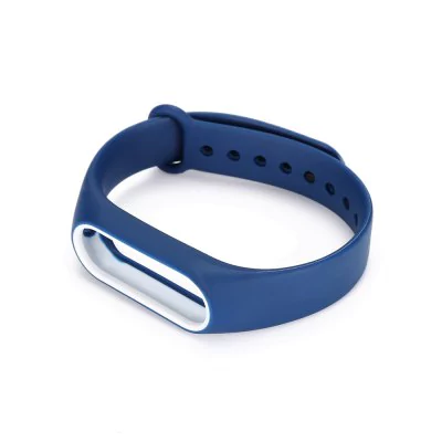 Dichromatic strap of thermoplastic elastomer for Xiaomi Mi Band 2