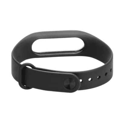 Black and white strap of thermoplastic polyurethane Xiaomi Mi Band 2