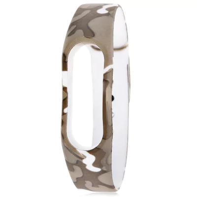 Camouflage brown strap of thermoplastic polyurethane Xiaomi Mi Band 2