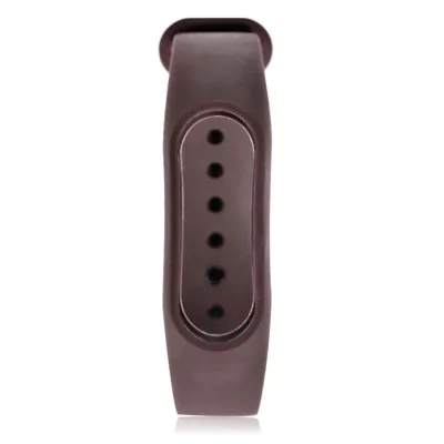 Dark brown strap of thermoplastic polyurethane Xiaomi Mi Band 2