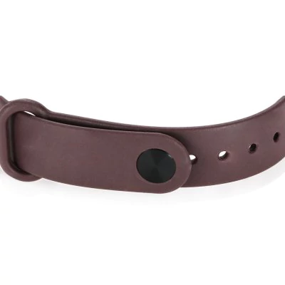 Dark brown strap of thermoplastic polyurethane Xiaomi Mi Band 2