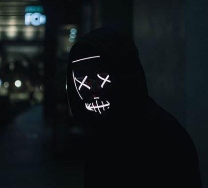 Purge Skull LED Mask for Halloween, Party, New Year, Birthday