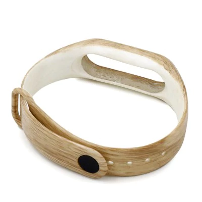 "Wood" silicone strap Xiaomi Mi Band 2